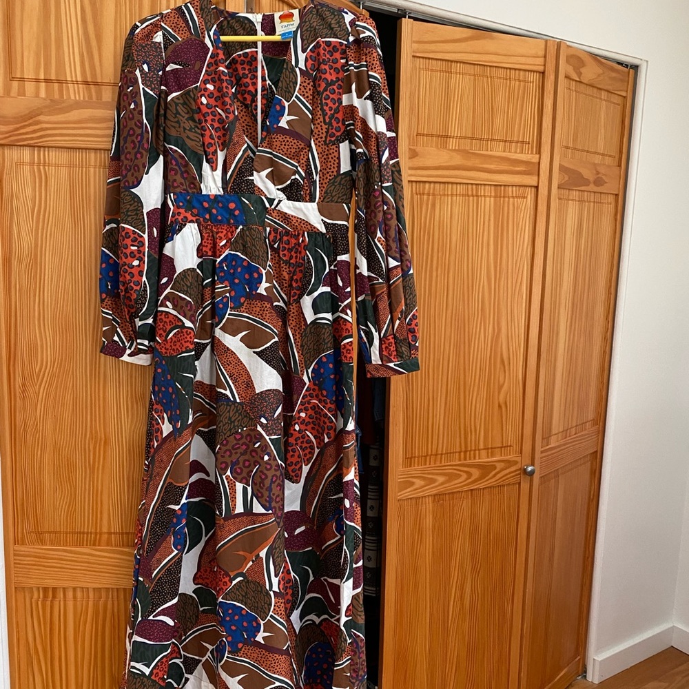 Farm Rio x Anthropologie maxi dress